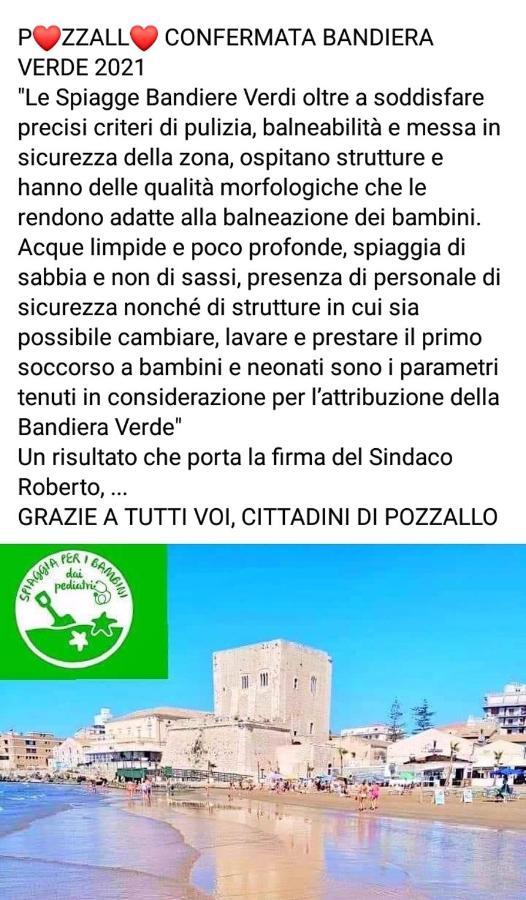 A Pozzallo Vicino Al Mare Villa Luaran gambar